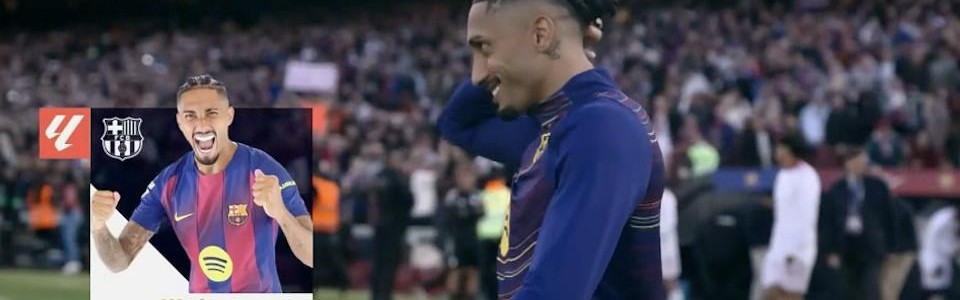 2026世界杯-帽子戏法，拉菲尼亚当选巴萨vs塞维利亚全场最佳球员